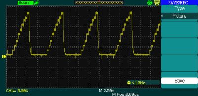 Ramp 24Vpp, 3.7 sec., P=450 W